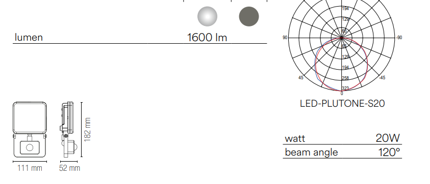 Proiettore per esterno IP65 led in alluminio nero con SENSORE DI MOVIMENTO e CREPUSCOLARE varie potenze PLUTONE Proiettore per esterno IP65 led in alluminio nero con SENSORE DI MOVIMENTO e CREPUSCOLARE varie potenze PLUTONE